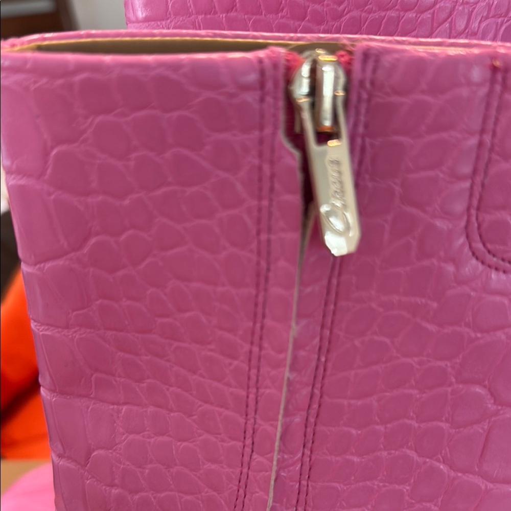 Circus by Sam Edelman Pink Heeled Boots - Picture 7 of 16